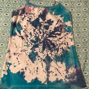 Tie-dye tank top